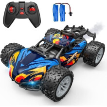 Auto radiocomandata 118 2.4GHz con luci e spruzzi per bambini dai 4 anni in su 1 veicolo radiocomandato