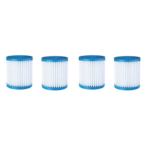 4Pcs Pool Filter Cartridges 89x79x45Mm Replacement Swimming Pool Filter for Pool Filter Pump Cleaner