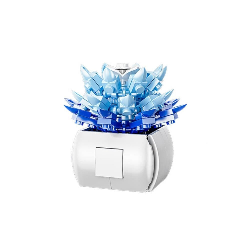 Aihontai Flower Building Blocks Romantic Bouquet Diy Toys 3D Flower Model - A4