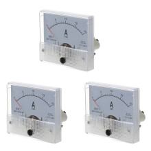 3X Nouveau 20A Analogique Ampere Compteur de Panneaux Amperemetre