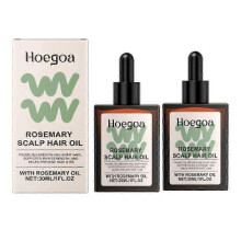 (2pcs) Rosemary Grow Scalp & Hair Oil - Hair Oil with Rosemary, Sapote Oil & Microalgae - Vegan Scalp Care & Hair Oil Treatment