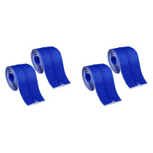 4 Roll Heavy Duty Zipper Dust Barrier Zipper 3 Inch X 7 Ft Construction Zipper Self Adhesive Zipper Used for Greenhouse