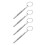 4X 3-in-1 Eyeglass Sunglass Spectacle Frame Repair Kit Screwdriver Tool 1