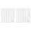 4M Electrical Cable Trunking,Cable Concealer  Wall for One Cord,Paintable PVC Cable Cover,Cable Trunking 20Pcs L40cm 1