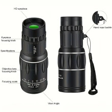 16x52 HD Tragbares Monokular Outdoor-Teleskop mit hoher Vergrößerung, Handfernglas