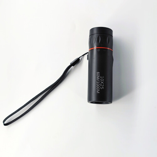 A Compact 10X25 Monocular Night Vision Scope with Phone Connection for Outdoor Use