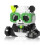 Blocs de construction Panda - Jeu de construction de figurines d'animaux - 455 pièces 1