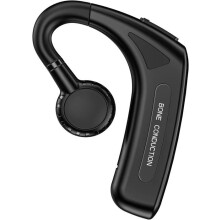 Écouteurs à conduction osseuse avec microphone, Bluetooth 5.0 sans fil, contour d'oreille, écouteurs de sport à oreille ouverte pour