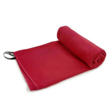 (Dark Red) 3 Sizes Microfiber Quick Dry Travel Towel Set for Camping, Beach, Gym, Sports, Yoga & Swimming Pool