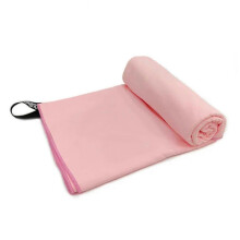 (Pink) 3 Sizes Microfiber Quick Dry Travel Towel Set for Camping, Beach, Gym, Sports, Yoga & Swimming Pool