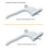 Multi-Spindle Lockable Outward-Opening Streamlined Window Handle 7