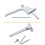 Multi-Spindle Lockable Outward-Opening Streamlined Window Handle 9