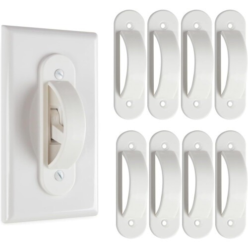 (White 8PCS) Child Safety Covers
