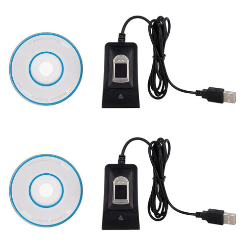2X USB Fingerprint Reader for Windows 7/8 with Latest Windows Hello Features