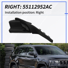Panel de Cubierta de Rejilla de la Escobilla del Parabrisas Derecho para Grand Cherokee 2016-2022 55112952AC