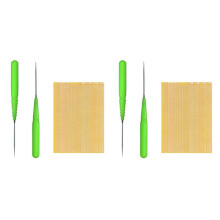 2X 3-In-1-Lötösen + Nadelschweißen, Reparaturwerkzeuge, Lötstück, Nacharbeitspad, Schweißpunkt für Telefone, IC-Pad, Touch-BGA-Leiterplatte