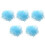 Blu Trasparente 1000UL 1Ml Laboratorio Liquido Pipetta Pipetta Tips 2500 Pz 1