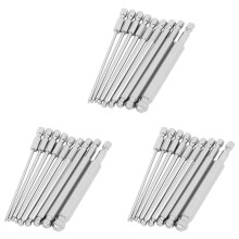 27Pcs S2 Steel Magnetic Hexagon 100mm Length Hex Driver Bit Set Manual Tool H1.5H2 H2.5 H3 H4 H5 H6 H8 H10