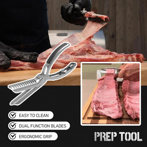 Rib Prep Pro Membrane Remover Tool for Grilling & BBQ 1