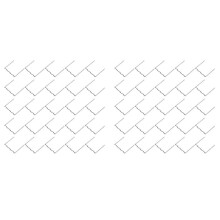 2000Pcs Metal Standard Pre Cut 0.6mm Hot Staples for Plastic Stapler Car Bumper Repair Hine Wires Car Repair Tool