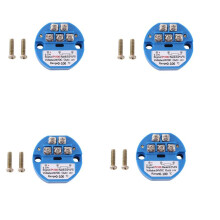 4X PT100 Type Naar 0-10V 0-100 Graad RTD Ingang 0-10 a Uitgang DC24V Thermische Weerstand Temperatuurzender