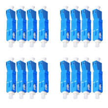 16-Pack Single Mode 9/125Um SC/UPC Mannelijk Naar LC/UPC Vrouwelijk Hybride Glasvezeladapterconnector voor Optische Vermogensmeter