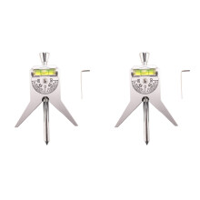 2X Pipe Center Finder, Pipefitter Tools W/Centering , Pipe Fitting Tools Center Finder Tool per Misurare il Diametro del Tubo