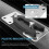 Sectional Couch Connector, 16 Pcs Metal Sofa Joint Snap Alligator Style Sectional Couch Connector 6
