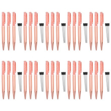 Rose Gold Pen Bling Crystal Point Pen Black Ink Pen with 30 Extra Refills (Rose Gold 30 Pack)