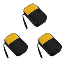 3X Soft Tool Carrying Case for 117/116/115/114/113 Digital Multimeters 62 Max and More, with Smooth Zipper