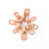 (60pcs) Copper-colored Spy Port 6