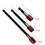 3pcs Hexagonal Lengthening Quick Transfer Rod Batch Head Extension Rod Quick Release Self-locking Extension Rod 4