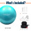 Exercise Ball 65cm Yoga Pregnancy Pilates Base Ring 6