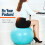 Exercise Ball 65cm Yoga Pregnancy Pilates Base Ring 8