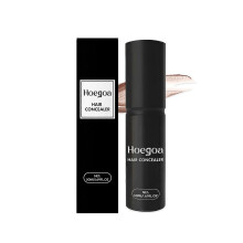 Hoegoa Light Brown Waterproof Hair Concealer Cream Disposable Touch-Up Pen with Comb Temporary Hair Styling Tool