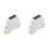 2X Modular LED Digital Three-Phase Voltmeter for Din Rail Voltage Meter AC80-500V 1