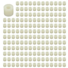 Plastik Zylinder Abstandshalter Unterlegscheibe 7mm X 3.2mm X 6mm 500 Stk Elfenbein