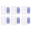 720 Sets 2 Inch Hanging Folder Tabs and Inserts for Quick Identification of Hanging Files Hanging File Inserts A 1