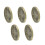 5X CW Morse Code Commemorative Coins CW Training Coin Morse Code Training Coin for Novice Radio Enthusiasts 1