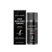 East Moon Dark Brown Hair Fiber Powder, Easy Forehead Touch-Up And Bang-Filling Hair Fiber Powder