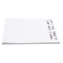 6X Lustige Haftnotiz, To-Do-Liste, Notizblock, Lustiges Briefpapier, Bürobedarf, Notizbuchetiketten, Schreibtisch-Haftnotiz, 50 Seiten, A