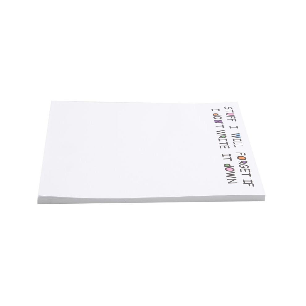 6X Funny Sticky Note, To Do List Notepad Funny Stationery, Office Supplies, Notebook Labels, Desk Sticky Note 50 Pages,A 6032015619575