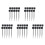 50Pcs 12V/24V  Momentary Push Button /Off , Surface Mount, Easy Installation for Electronic Experiment 1