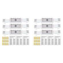 6 Stuks Scheurbewakingsrecord, Acryl Hoekverklikkermonitor, Verklikkerscheurbewakingsapparaat, Meetinstrument