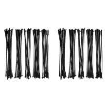 Scroll Saw Blades 127 mm Scroll Saw Blades with Pin 10/15/18/20/24 Teeth Fretsaw Blades for Scroll Saw (120 Pieces)