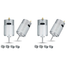 24V 40000 RPM Elektrische Motor 4 Stuks, Hoge Snelheidsmotor RS555 Kinderen Rijden op Speelgoed Automotoren Kinderen Rijden op Auto Versnellingsbak