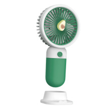 Mini handventilator, USB oplaadbare draagbare ventilator voor dames en heren, 3 instelbare snelheden met stille werking voor binnen- en