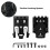 (Black) Tactical Tek-Mount Quick Connect Mounting System for SWAT Glock Sheath Holster 2