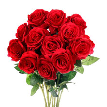 Bouquets Rósanna Bréige Réalaíocha, Bláthanna Síoda Saorga le hÁilleacht Réadúil le haghaidh Maisiúcháin Bainise, Lárphíosaí