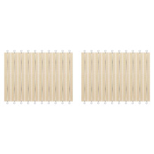 20pcs Impulse Sealer Replacement Parts,8 Inch Cloth Heat Seal Strips Square Elements Grip Impulse Sealer Repair Kit
